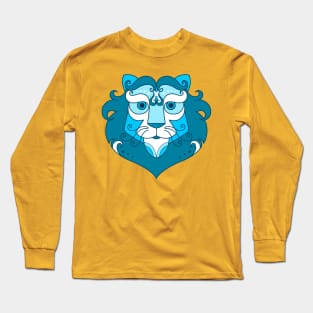 Leo t shirt design Long Sleeve T-Shirt